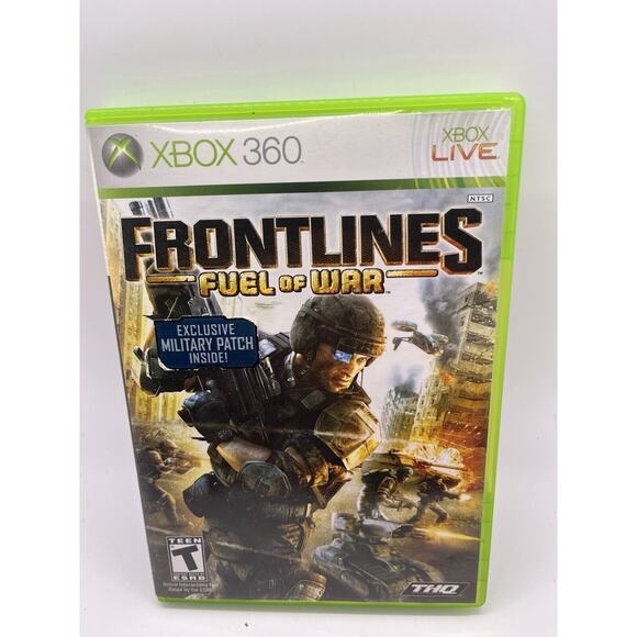 Frontlines: Fuel of War (Microsoft Xbox 360, 2008) CIB - TESTED - Picture 1 of 5